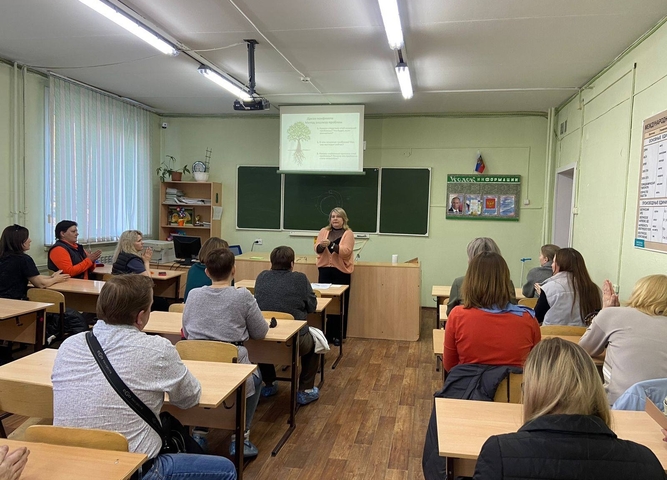 Приняли участие в общешкольном родительском собрании